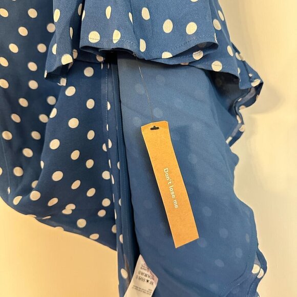 REFORMATION Juliette A-Line Dress in Lazuli Size US 10 - Picture 7 of 11